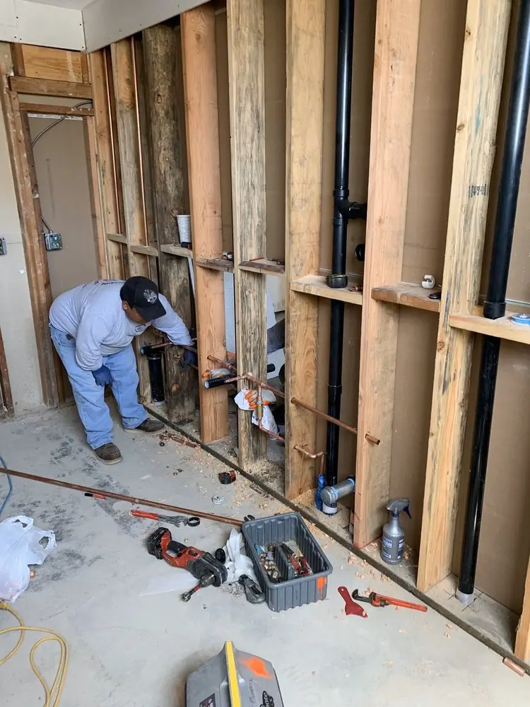 Commercial rough-in plumbing for Water Heater Replacement in Saraland